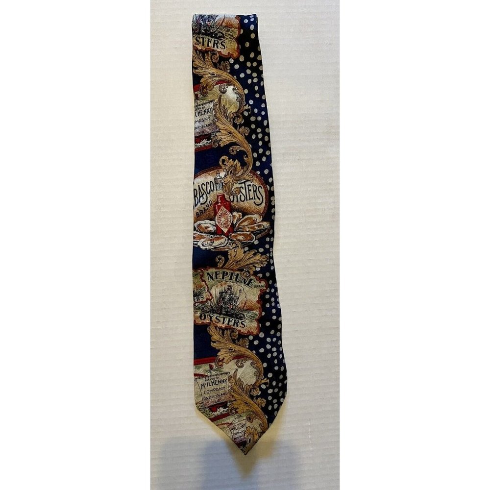 Tabasco Sauce Novelty Mens Silk Tie